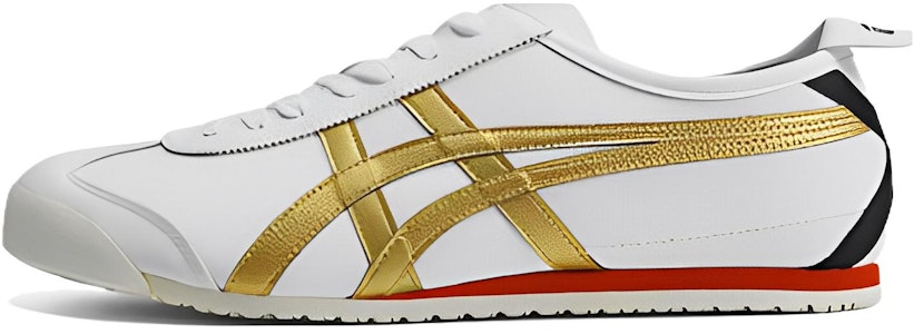Onitsuka Tiger Mexico 66 'Putih Emas Merah' 1183C080-101 Buy Onitsuka Tiger Mexico 66 'Putih Emas Merah' 1183C080-101