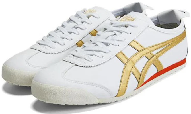 오니츠카 타이거 멕시코 66 '화이트 골드 레드' 1183C080-101 Lookbook 오니츠카 타이거 멕시코 66 '화이트 골드 레드' 1183C080-101