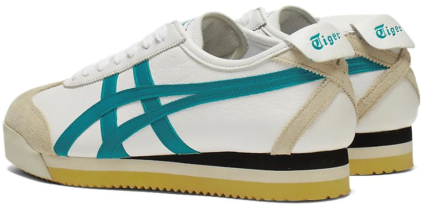 Onitsuka Tiger 鬼塚虎 MEXICO 66 透氣耐磨防滑 低筒 板鞋 男女款 白綠 Lookbook Onitsuka Tiger 鬼塚虎 MEXICO 66 透氣耐磨防滑 低筒 板鞋 男女款 白綠