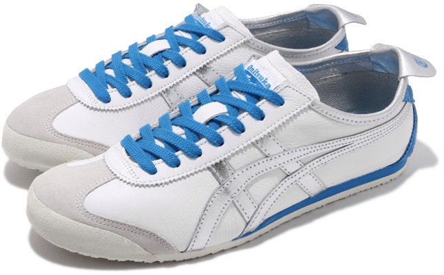 鬼冢虎 MEXICO 66 復古 低筒 運動休閒鞋 男女同款 白銀 Lookbook 鬼冢虎 MEXICO 66 復古 低筒 運動休閒鞋 男女同款 白銀