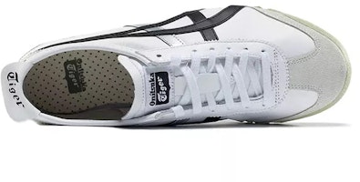 Onitsuka Tiger鬼塚虎 MEXICO 66 低筒 運動休閒鞋 男款 白黑 Shop Onitsuka Tiger鬼塚虎 MEXICO 66 低筒 運動休閒鞋 男款 白黑