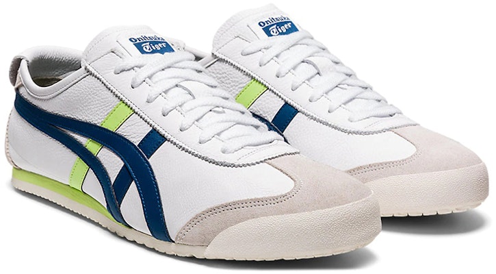 鬼塚虎 Onitsuka Tiger MEXICO 66 低筒 休閒運動鞋 男女同款 白藍綠 Lookbook 鬼塚虎 Onitsuka Tiger MEXICO 66 低筒 休閒運動鞋 男女同款 白藍綠