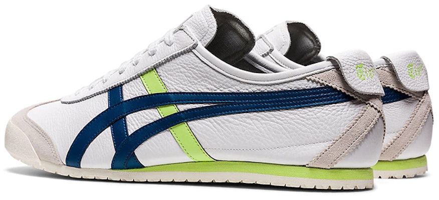 鬼塚虎 Onitsuka Tiger MEXICO 66 低筒 休閒運動鞋 男女同款 白藍綠 Shop 鬼塚虎 Onitsuka Tiger MEXICO 66 低筒 休閒運動鞋 男女同款 白藍綠