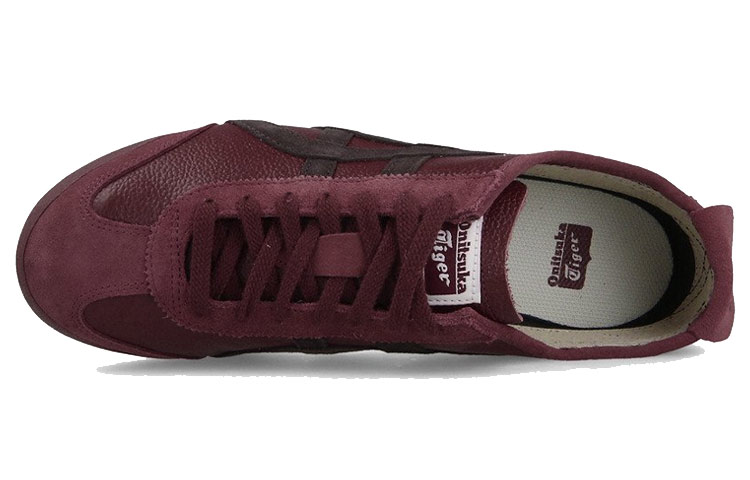Lookbook オニツカタイガー メキシコ66 ワインレッド/ブラック D2J4L-2629