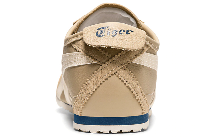 Lookbook Onitsuka Tiger鬼塚虎 MEXICO 66 低筒 運動休閒鞋 男女同款 木紋灰