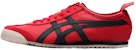 Onitsuka Tiger Mexico 66 Kasut Board Merah/Hitam D4J2L-2590