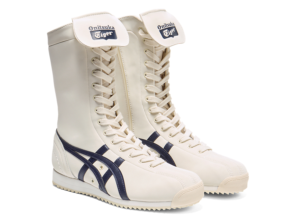 Lookbook 鬼冢虎 MEXICO 66 拳擊鞋 奶油白/海軍藍 1183C454-100
