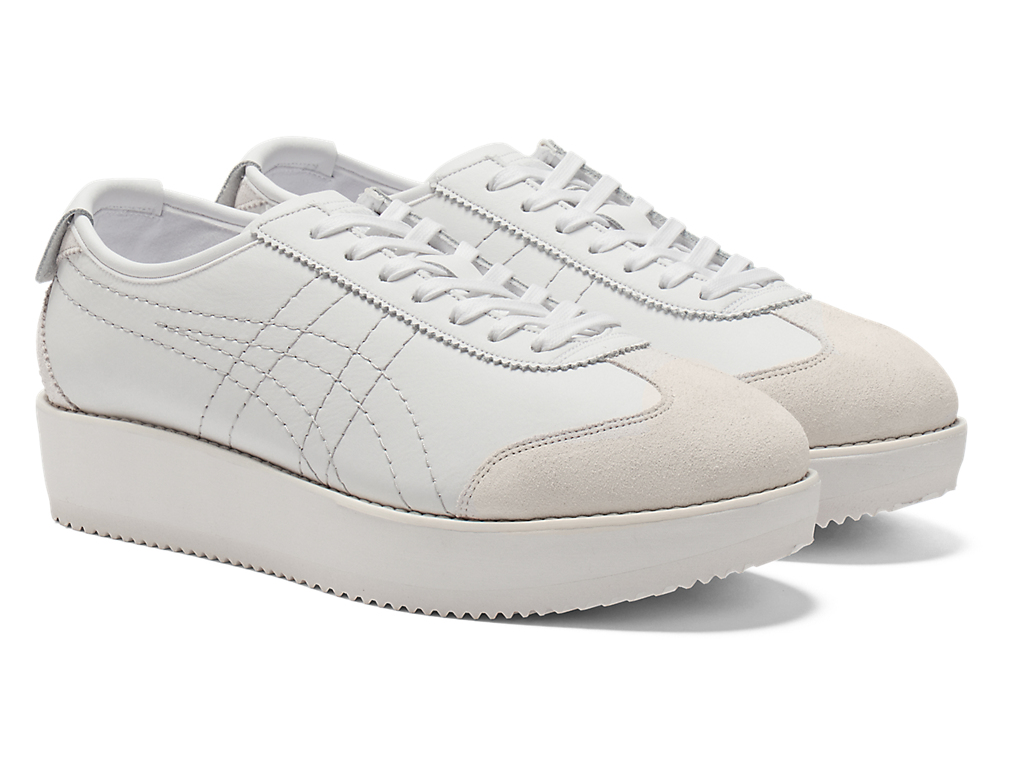 Lookbook Onitsuka Tiger MEXICO 66 CHUNK 白/皮埃蒙特灰 1183C389-100