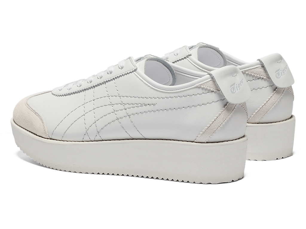 Shop Onitsuka Tiger MEXICO 66 CHUNK 白/皮埃蒙特灰 1183C389-100
