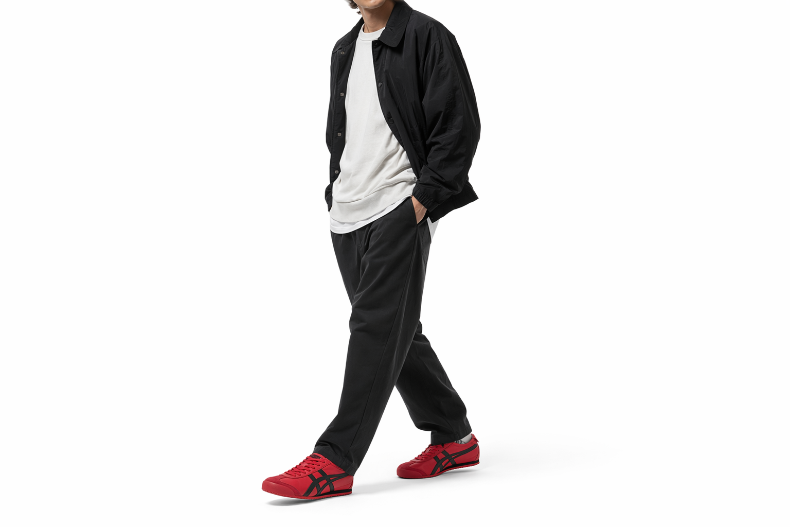Order Onitsuka Tiger MEXICO 66 ROUGE CLASSIQUE/NOIR 1183C102-600
