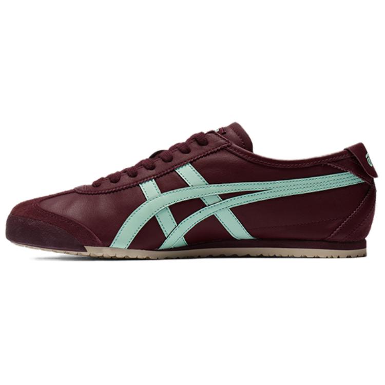 Onitsuka Tiger Mexico 66 Comfortable Casual Shoes Red/Blue Low-Top. 1183C102-500