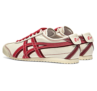 Shop Onitsuka Tiger MEXICO 66 CREAM/MERAH 1183C679-101