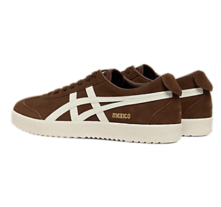 Shop Onitsuka Tiger MEXICO 66 DELEGATION Cokelat Tua/Krem 1183C344-200