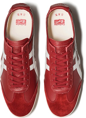 Onitsuka Tiger Mexico 66 Deluxe 'Burgundy White' 1181A436-600 Details for Onitsuka Tiger Mexico 66 Deluxe 'Burgundy White' 1181A436-600