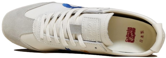 Onitsuka Tiger Mexico 66 歌舞伎 透氣耐磨防滑 低筒運動鞋 黃藍白 Lookbook Onitsuka Tiger Mexico 66 歌舞伎 透氣耐磨防滑 低筒運動鞋 黃藍白