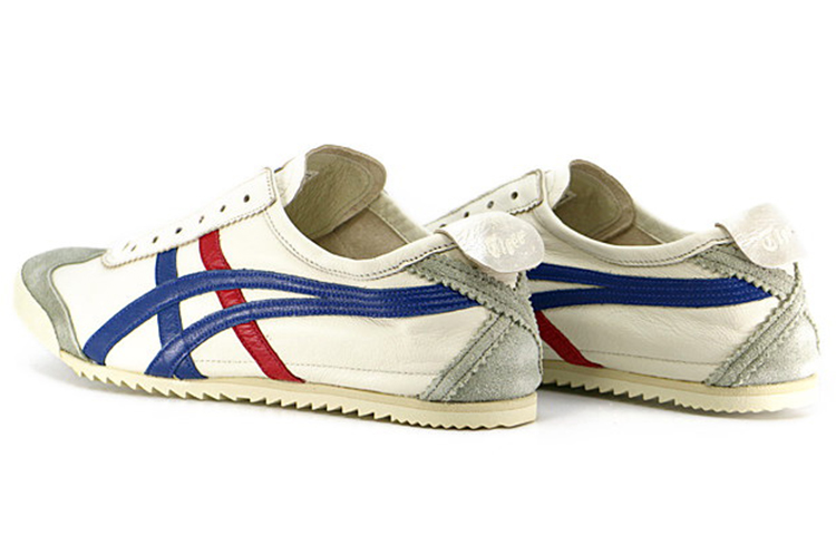 Lookbook Onitsuka Tiger Mexico 66 Deluxe 'Putih Biru Merah' TH938L-0146