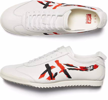 Onitsuka Tiger Mexico 66 Deluxe 'White Classic Red' 1181A578-100 Cheap Onitsuka Tiger Mexico 66 Deluxe 'White Classic Red' 1181A578-100