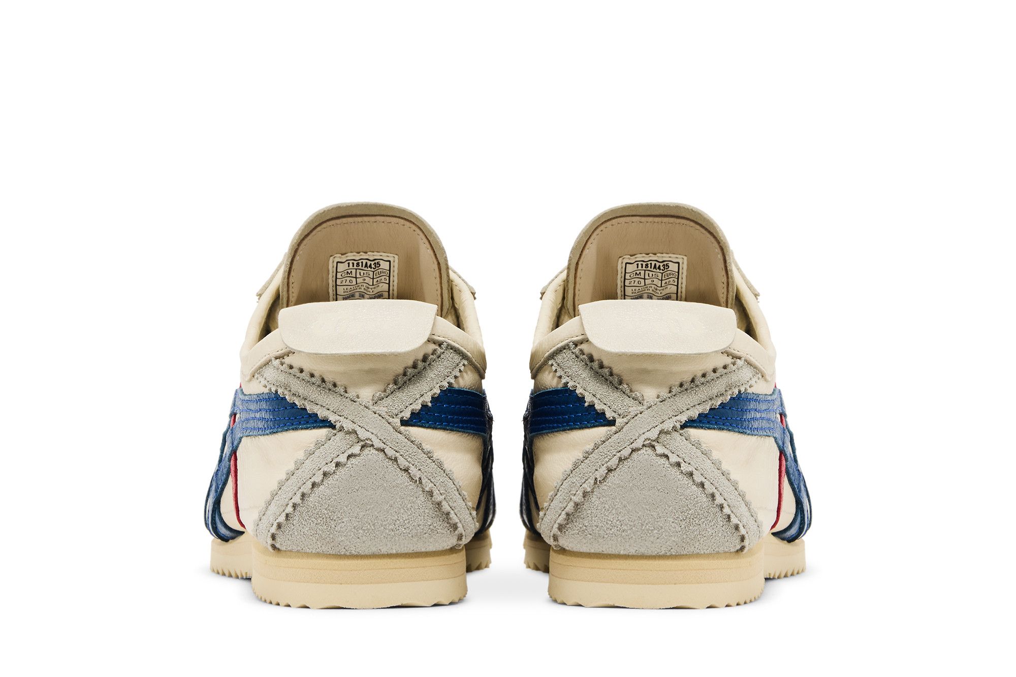 Details for Sepatu Onitsuka Tiger MEXICO 66 Deluxe 'Putih Abu Abu Biru' 1181A435-100