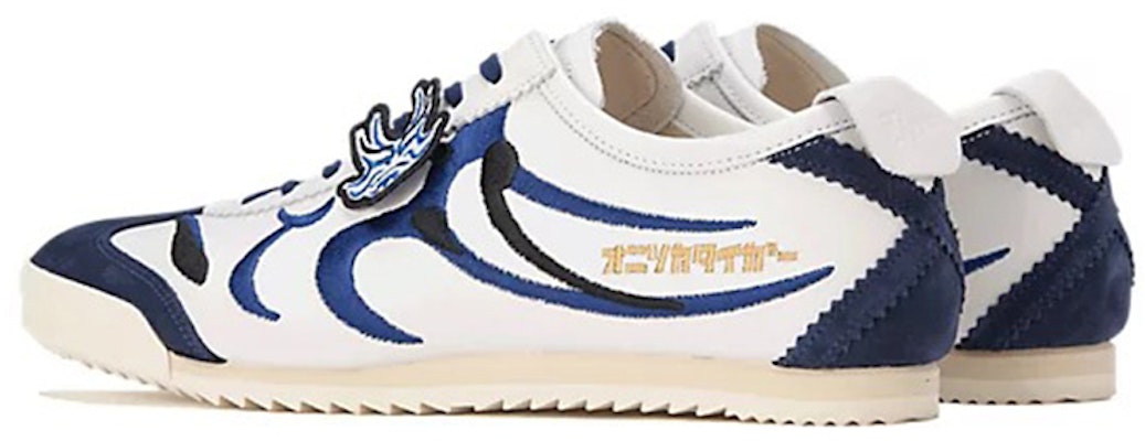 Onitsuka Tiger Mexico 66 Deluxe 'Putih Indigo' Sneakers 1181A370-101 Shop Onitsuka Tiger Mexico 66 Deluxe 'Putih Indigo' Sneakers 1181A370-101