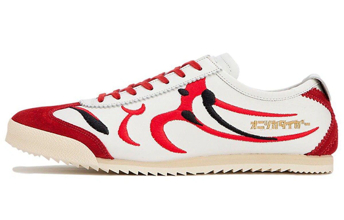 Onitsuka Tiger Mexico 66 Deluxe 'Kumadori - White Classic Red'