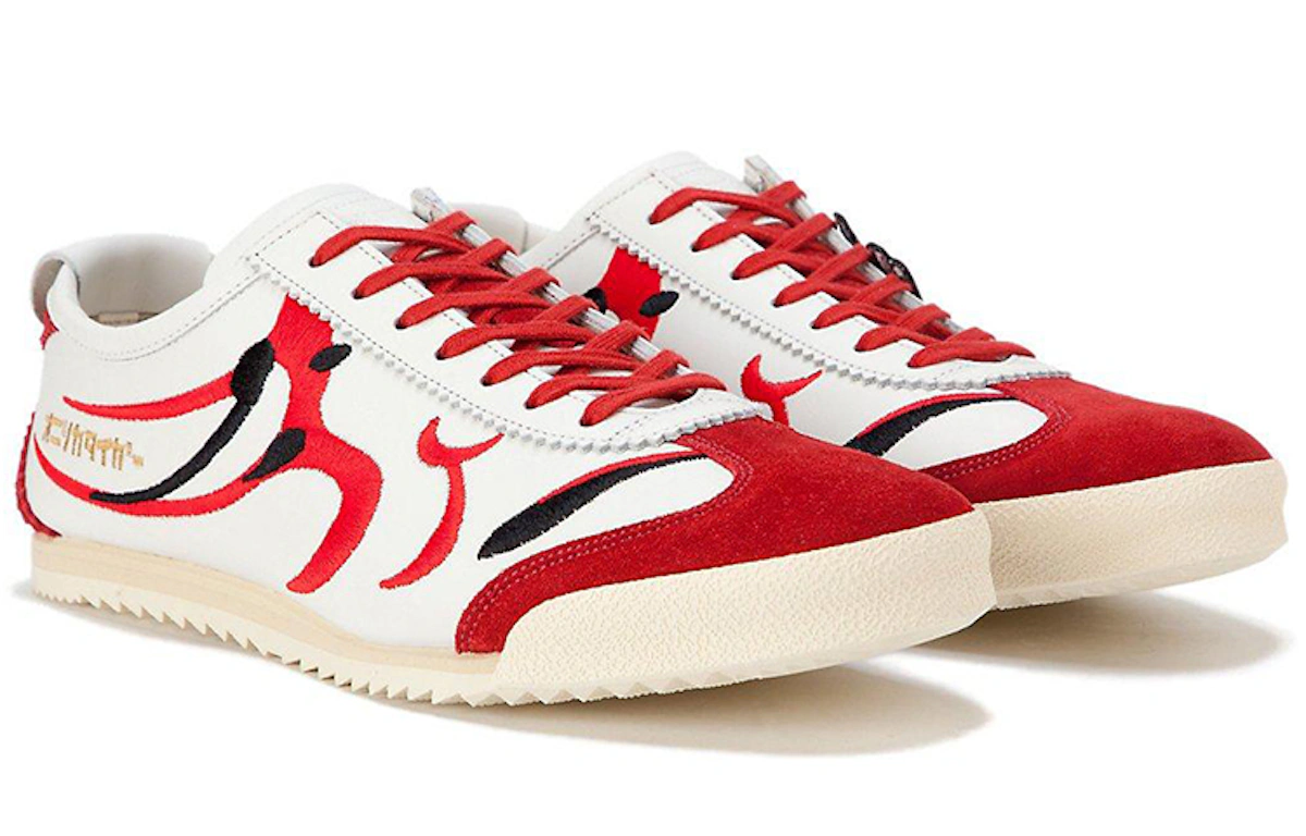 Onitsuka Tiger Mexico 66 Deluxe 'Kumadori - White Classic Red'