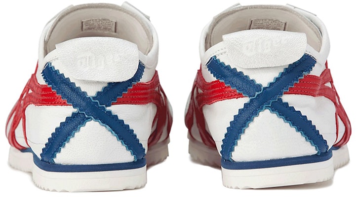 오니츠카 타이거 멕시코 66 디럭스 '화이트 레드 블루' 1181A367-103 Shop 오니츠카 타이거 멕시코 66 디럭스 '화이트 레드 블루' 1181A367-103