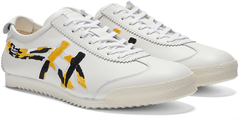 Onitsuka Tiger Mexico 66 Deluxe 'White Vibrant Yellow' 1181A578-101 Order Onitsuka Tiger Mexico 66 Deluxe 'White Vibrant Yellow' 1181A578-101