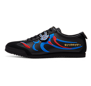 Cheap Onitsuka Tiger MEXICO 66 DELUXE NOIR/BLEU DIRECTOIRE 1181A370-001