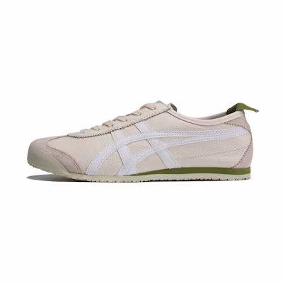 (W) Onitsuka Tiger MEXICO 66 Deluxe Shoes 'White Peach Cream Green'