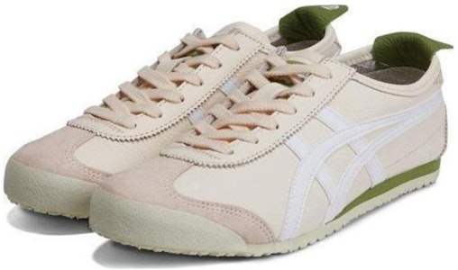 오니츠카 타이거 멕시코 66 디럭스 '화이트 피치 크림 그린' 1182A078-704 Lookbook 오니츠카 타이거 멕시코 66 디럭스 '화이트 피치 크림 그린' 1182A078-704