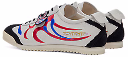 Shop Onitsuka Tiger MEXICO 66 DELUXE WIT/ROOD FIERY 1181A370-103
