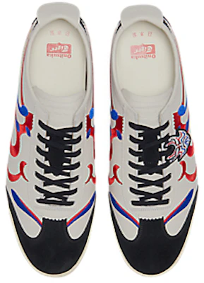 Onitsuka Tiger MEXICO 66 DELUXE BLANC/ROUGE FLAMBOYANT 1181A370-103 Details for Onitsuka Tiger MEXICO 66 DELUXE BLANC/ROUGE FLAMBOYANT 1181A370-103