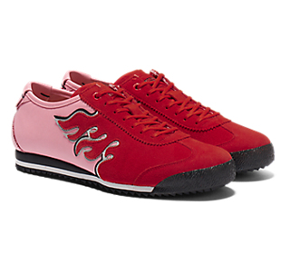 Order 오니츠카 타이거 멕시코 66 파이어 레드/블로섬 핑크 1183C655-600