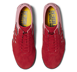 Details for 오니츠카 타이거 멕시코 66 파이어 레드/블로섬 핑크 1183C655-600