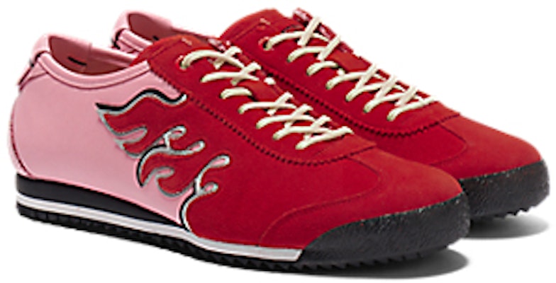 오니츠카 타이거 멕시코 66 파이어 레드/블로섬 핑크 1183C655-600 1