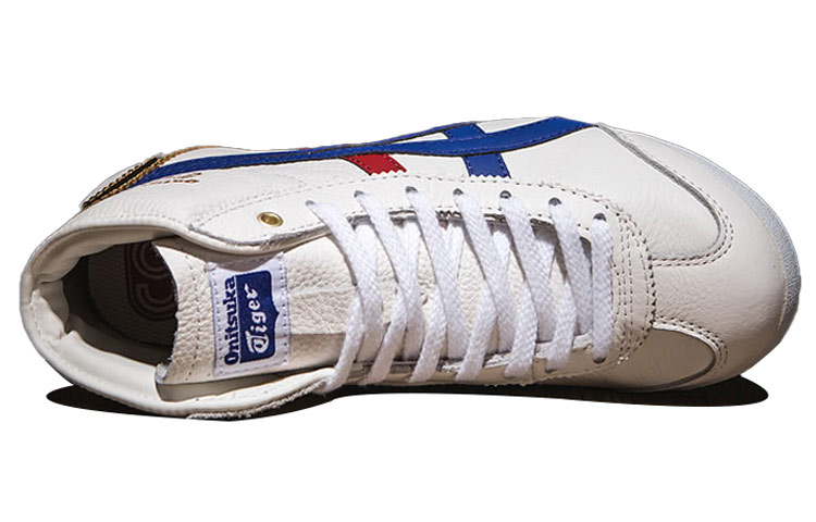 Lookbook Onitsuka Tiger Mexico 66 Mid Runner 'Blanco Azul Rojo' D507L-0152M