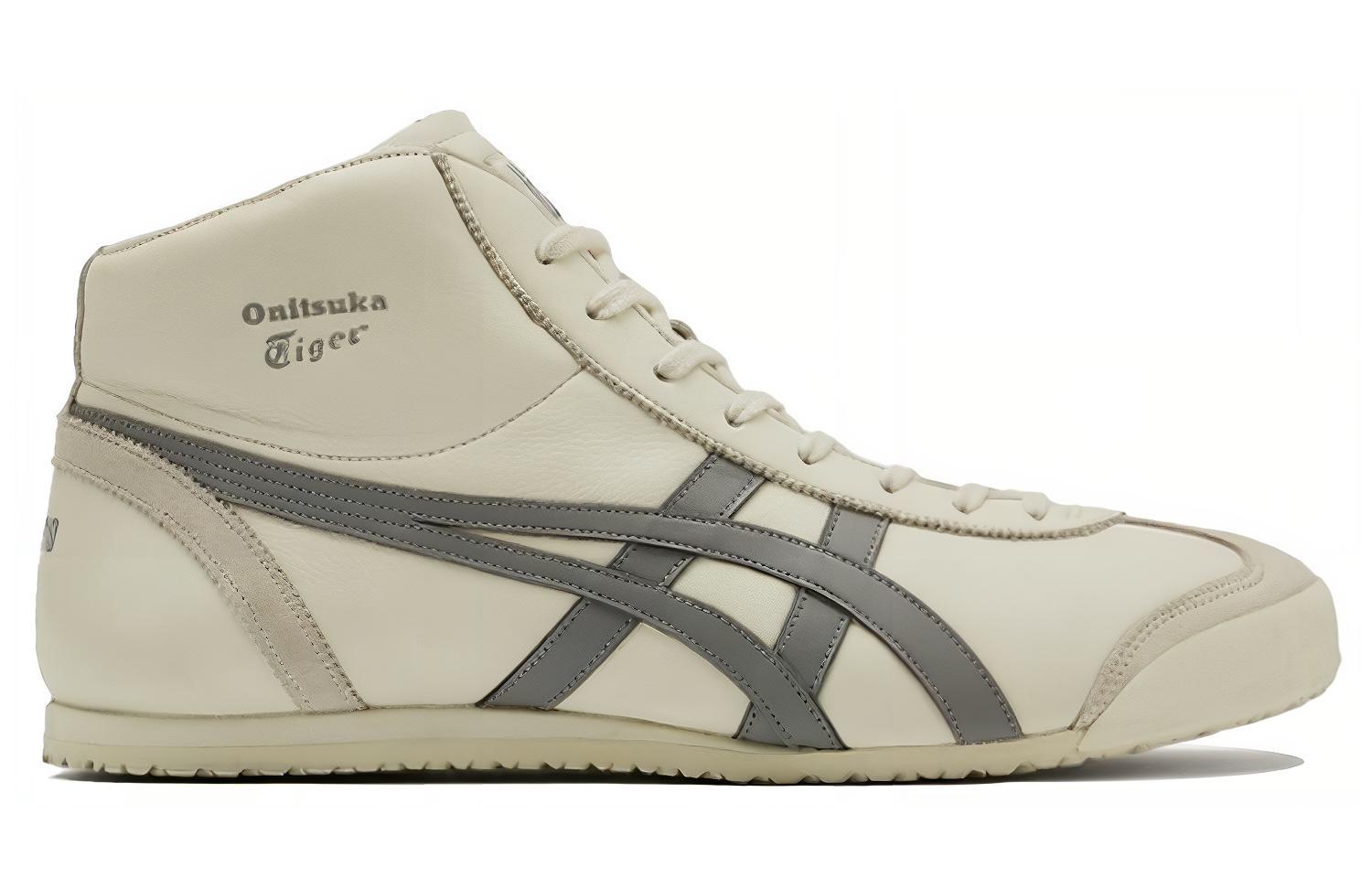 Order Onitsuka Tiger鬼塚虎 MEXICO 66 中筒跑步運動休閒鞋 男女款 淺灰色