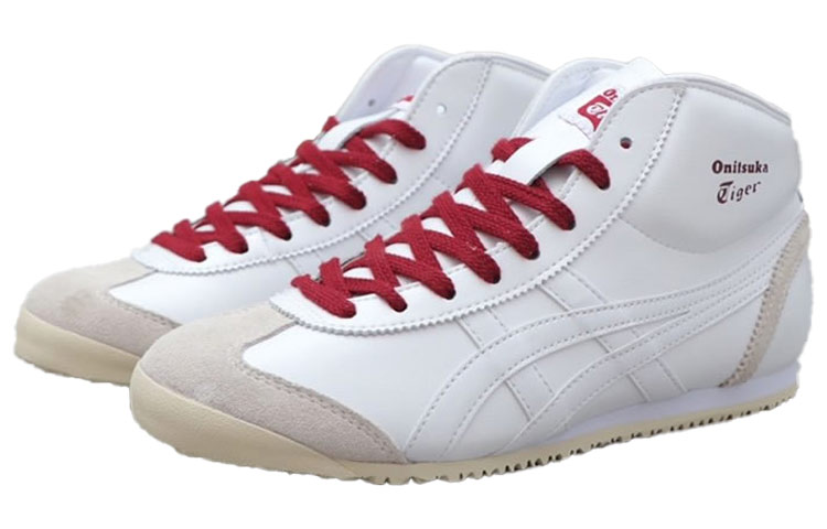 Lookbook Onitsuka Tiger Mexico 66 中筒跑鞋 白紅色