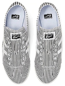 Onitsuka Tiger Mexico 66 Paraty 'Negro Blanco Seersucker' 1183A572-001 Lookbook Onitsuka Tiger Mexico 66 Paraty 'Negro Blanco Seersucker' 1183A572-001