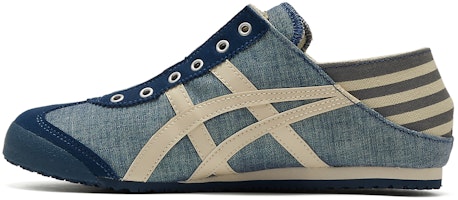 鬼塚虎 墨西哥 66 Paraty '藍色坑條布 自然色' 1183C233-400 Lookbook 鬼塚虎 墨西哥 66 Paraty '藍色坑條布 自然色' 1183C233-400