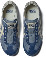 鬼塚虎 墨西哥 66 Paraty '藍色坑條布 自然色' 1183C233-400 Details for 鬼塚虎 墨西哥 66 Paraty '藍色坑條布 自然色' 1183C233-400