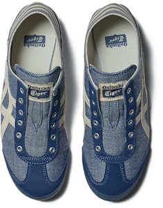 鬼塚虎 Mexico 66 Paraty '蓝色牛仔布自然' 1183C233-400 Details for 鬼塚虎 Mexico 66 Paraty '蓝色牛仔布自然' 1183C233-400