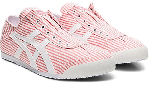 Onitsuka Tiger Mexico 66 Paraty 'Pink Cameo Seersucker' Wanita 1183A572-700 Lookbook Onitsuka Tiger Mexico 66 Paraty 'Pink Cameo Seersucker' Wanita 1183A572-700