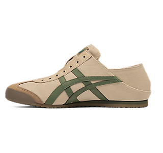 Lookbook Onitsuka Tiger MEXICO 66 PARATY 米白/草綠 鞋款 1183A437-253