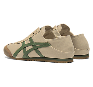 Shop Onitsuka Tiger MEXICO 66 PARATY 米白/草綠 鞋款 1183A437-253