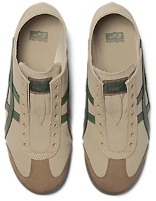 Onitsuka Tiger MEXICO 66 PARATY 米白/草綠 鞋款 1183A437-253 Details for Onitsuka Tiger MEXICO 66 PARATY 米白/草綠 鞋款 1183A437-253