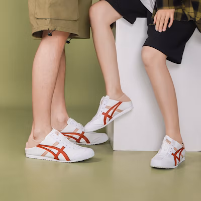 Onitsuka Tiger Mexico 66 Paraty Putih/Merah 1183A437-103 Details for Onitsuka Tiger Mexico 66 Paraty Putih/Merah 1183A437-103