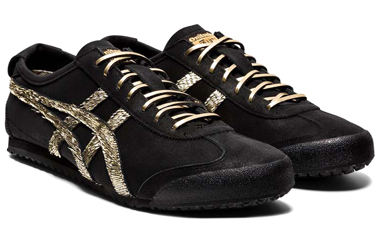 Order Sepatu Lari Onitsuka Tiger Mexico 66 Hitam/Perak 1183A945-001