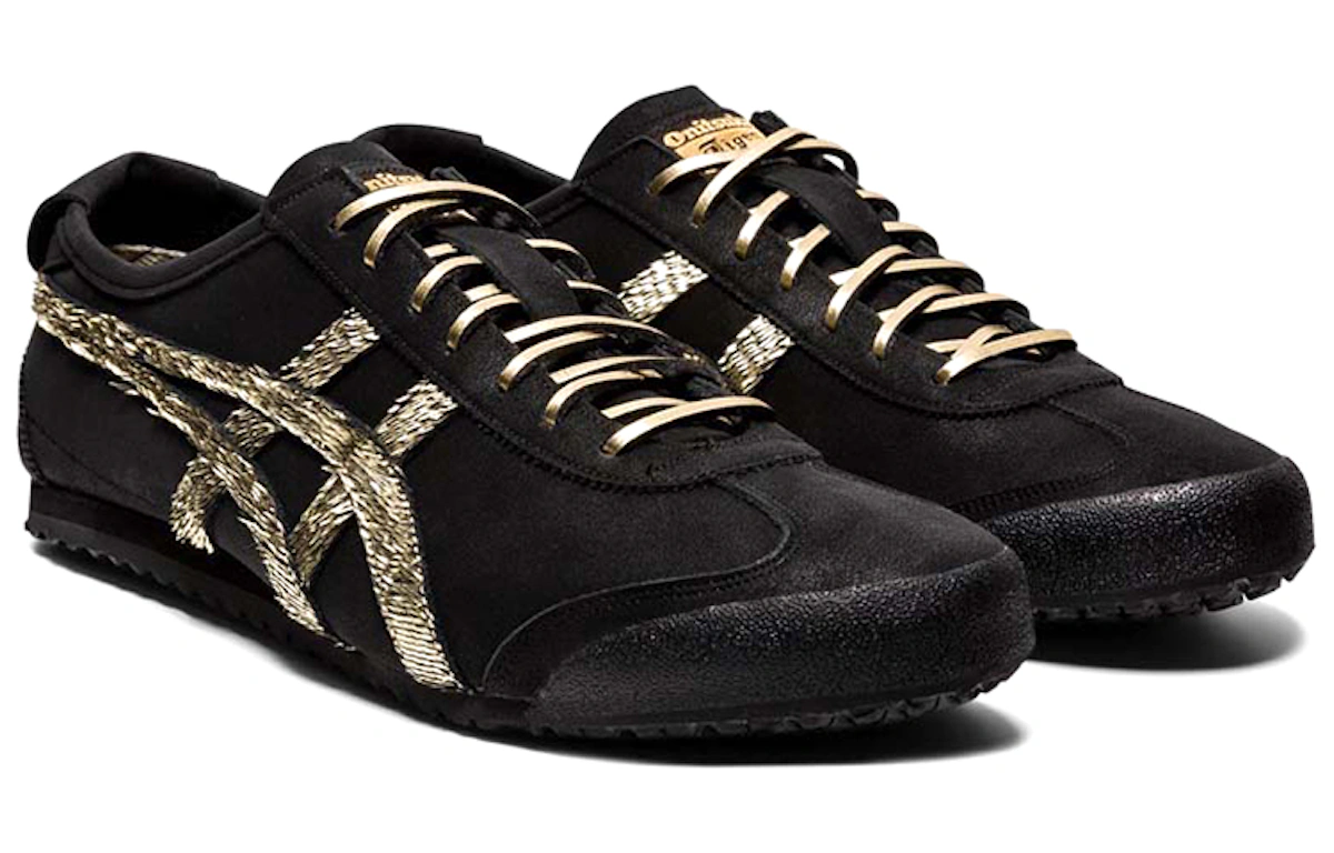 Onitsuka Tiger Mexico 66 Running Shoes Black/Silver