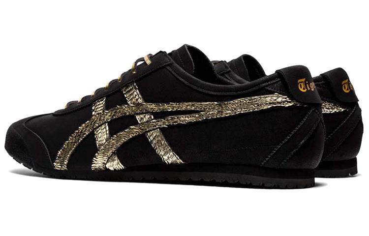 Lookbook Sepatu Lari Onitsuka Tiger Mexico 66 Hitam/Perak 1183A945-001